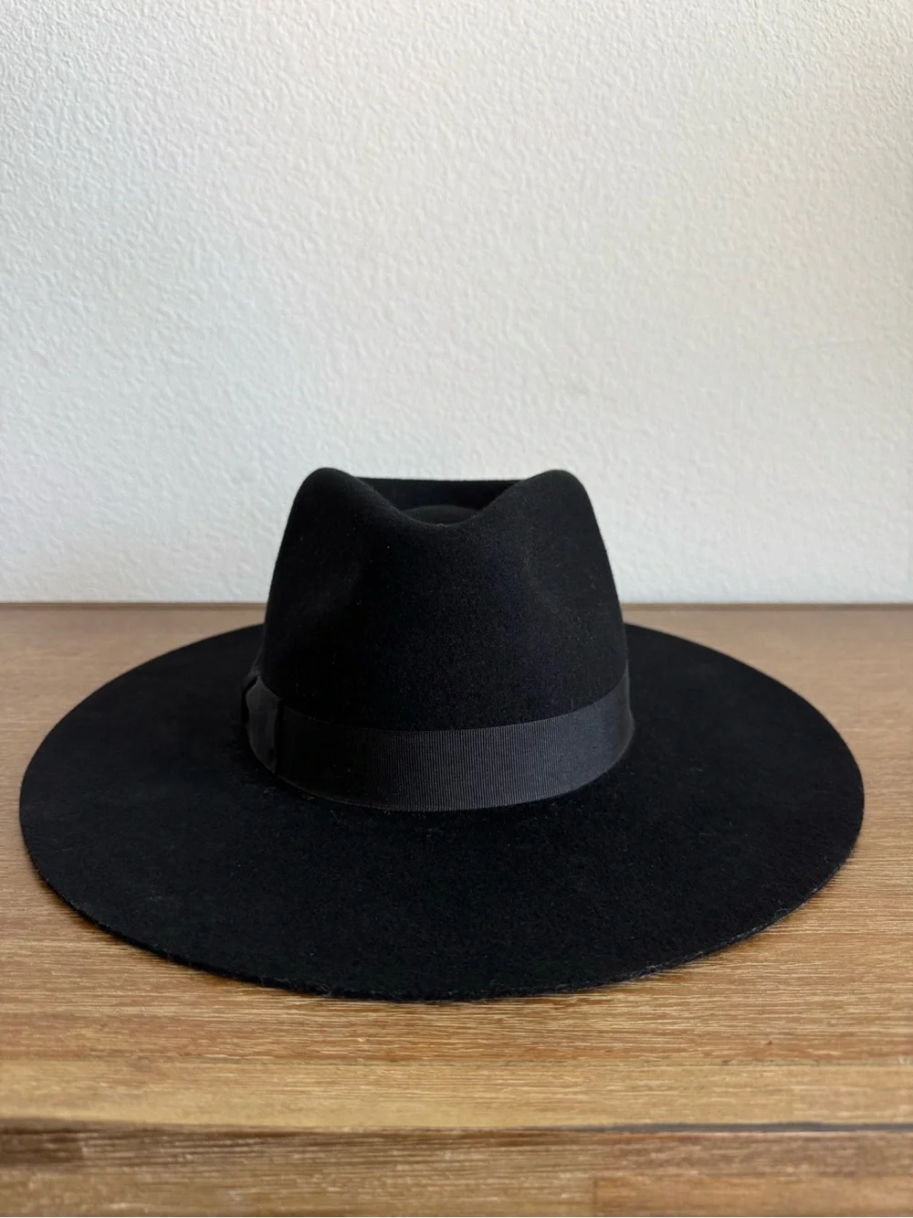 Urban Outfitters 100% Wool Flat Brim Hat
